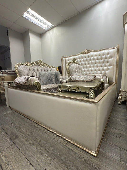 30% OFF | Victorian Bed Frame with Storage