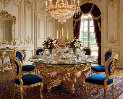 ISABEL Majestic Rococo Dining Table