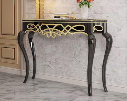 Neoclassical French hallway console table , custom made furniture Singapore dainteliving