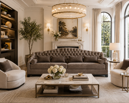 KARINA Modern Chesterfield Sofa