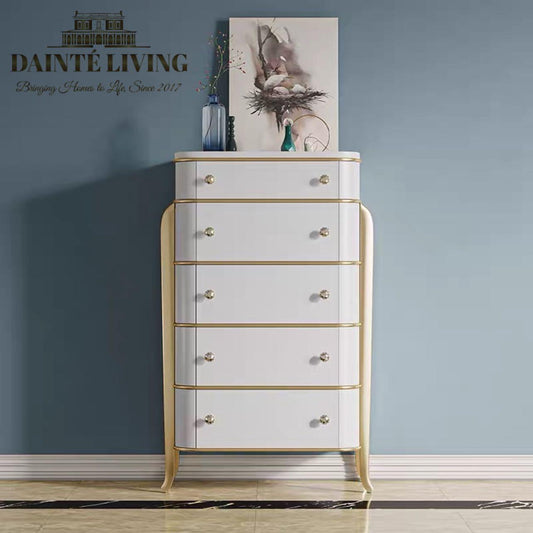 LAURENT Modern Luxe Tallboy Drawers