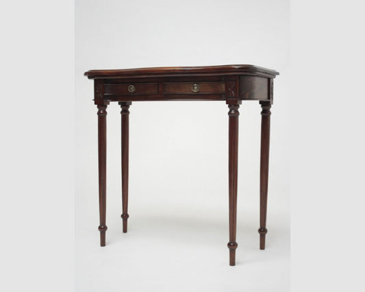 French Neoclassical Victorian Console Table in mahogany wood , custom made furniture Singapore dainteliving