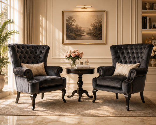 LILAH Chesterfield Armchair