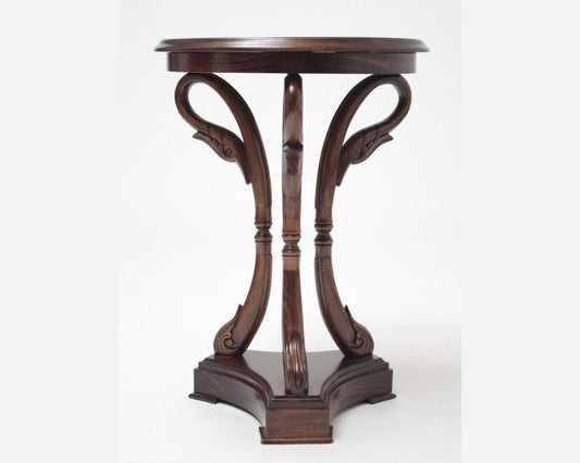 Regal Victorian Pedestal Side Table , custom made furniture Singapore dainteliving