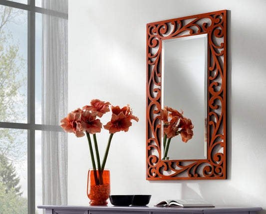MACKENZIE Contemporary Art Nouveau Mirror