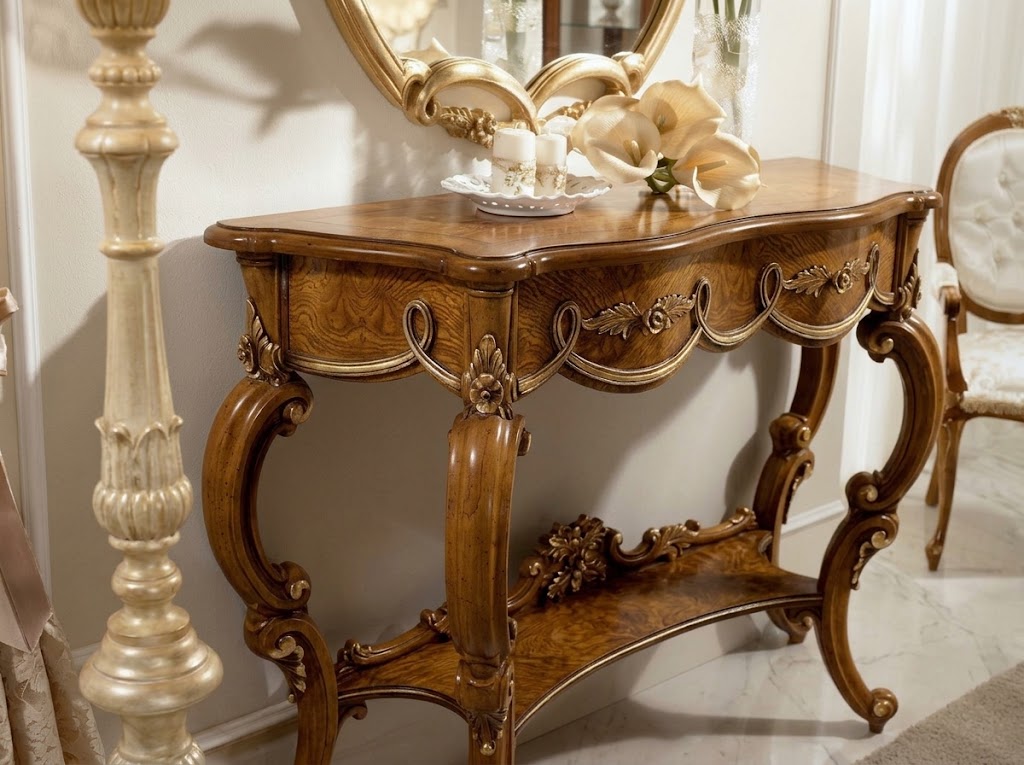 MADILYNN Baroque Console Table