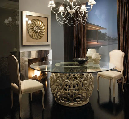 MARGAUX Baroque Round Dining Table