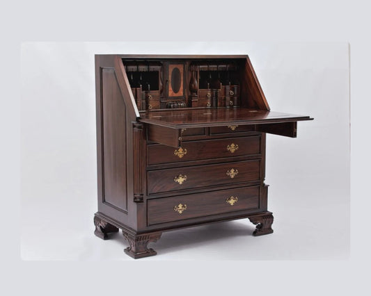 Georgian Style secretary desk , custom made furniture Singapore dainte living