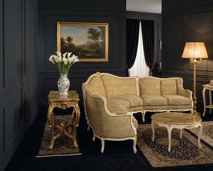 MILANA Victorian Provincial L-Shape Sofa