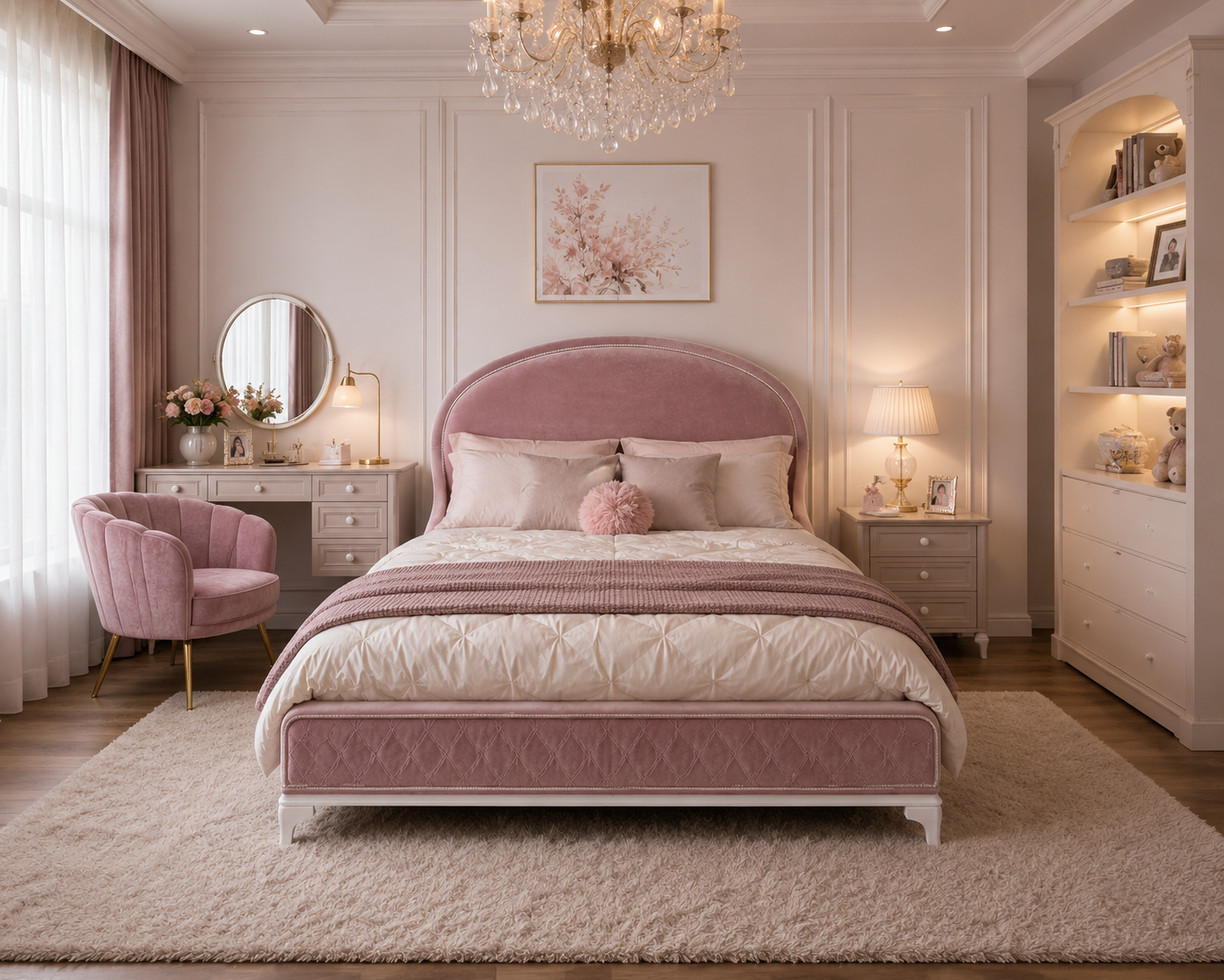 MOLLY Velvet Bed Frame