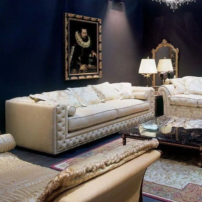 NOA Modern Tuxedo Sofa