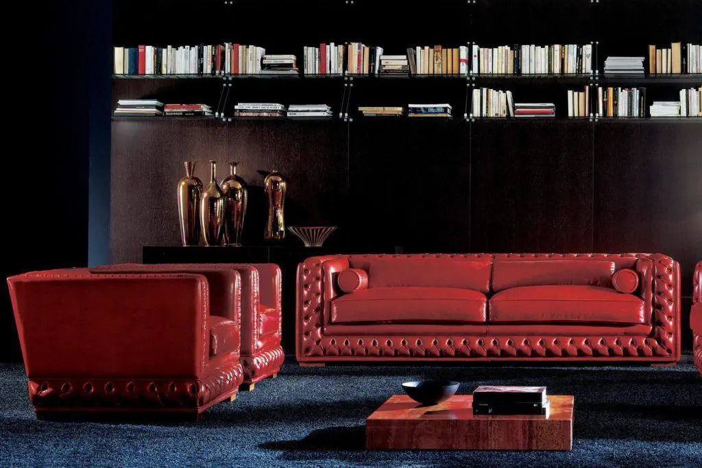 NOA Modern Tuxedo Sofa
