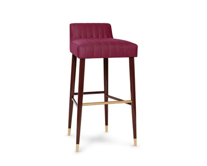 bespoke custom made modern luxe bar stool Singapore