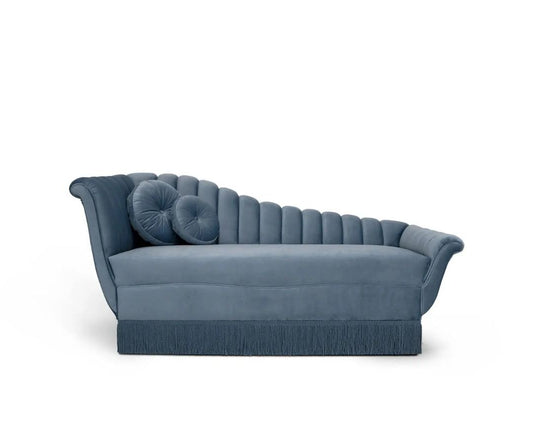 OAKLYN Modern Glamour Chaise Lounge