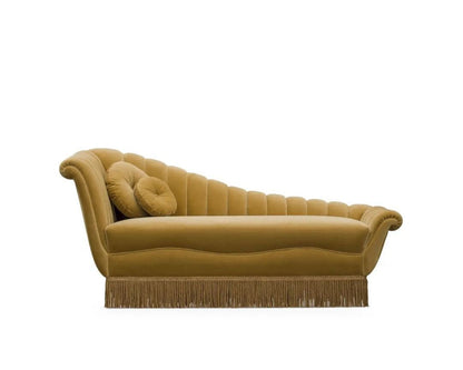 OAKLYN Modern Glamour Chaise Lounge