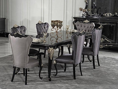 ODASI Baroque Dining Table & Chairs Set