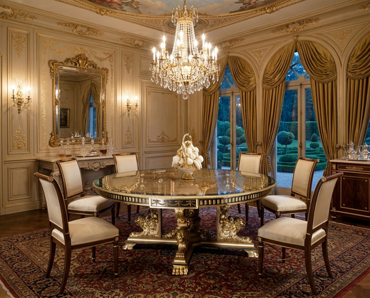 OLIVA French Empire Dining Table