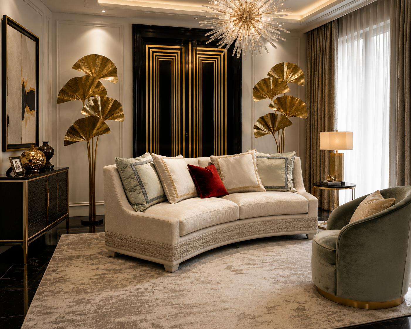 RAMANO Curved Sofa