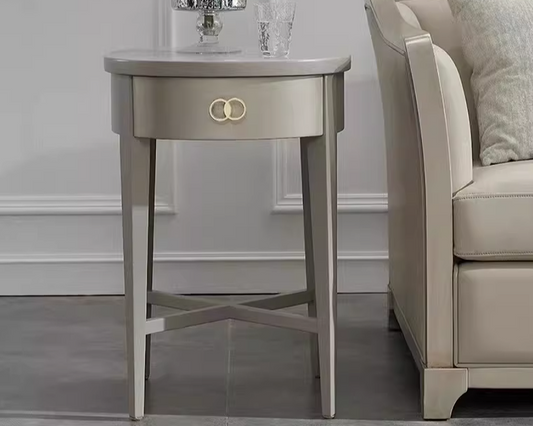 modern luxury side table , custom made furniture Singapore