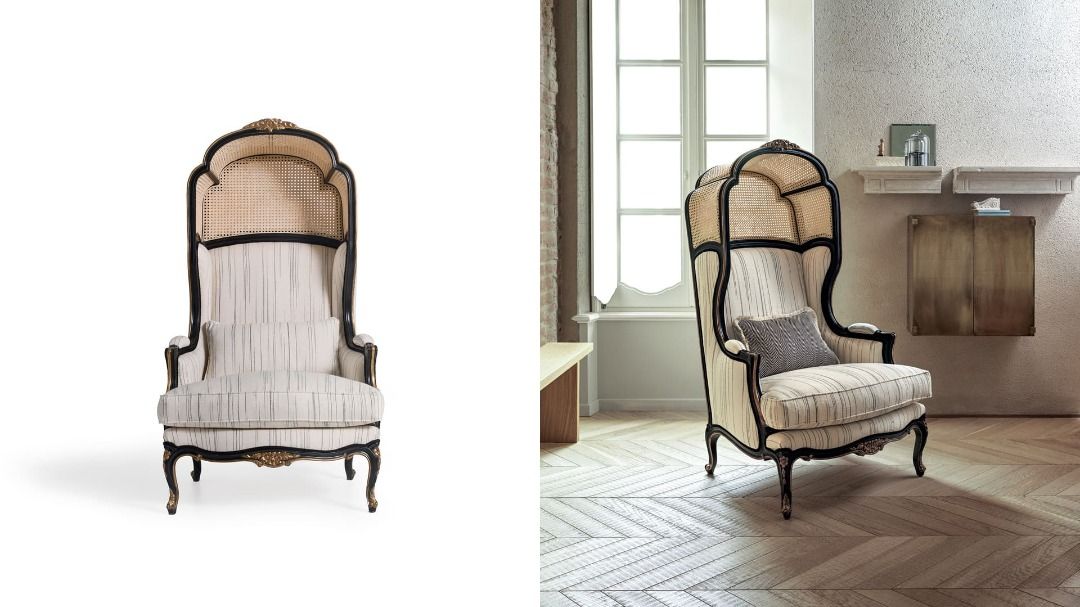 RAPHAELLE Victorian Luxury Porter Chair