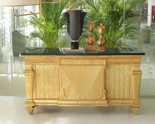 Custom Made Mahogany Wood Sideboard Luxury Furniture Dainte Living