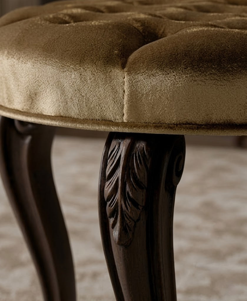 RIVE European Tufted Stool