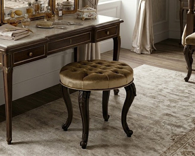 RIVE European Tufted Stool