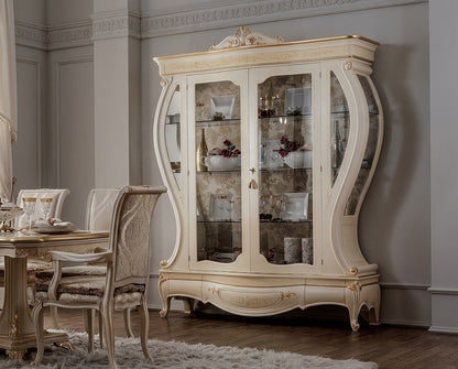 ROSA Baroque Bombè Large Display Cabinet