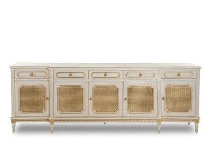 SALOME French Rattan Sideboard