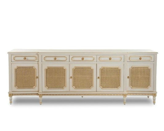 SALOME French Rattan Sideboard