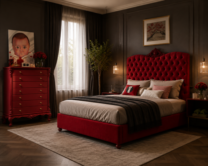SCARLETT Baroque Tallboy Drawers