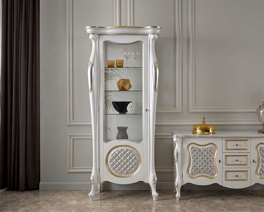 THALIA Modern French Vitrine Display Cabinet