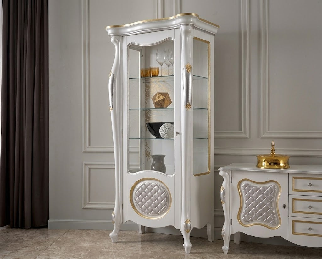 THALIA Modern French Vitrine Display Cabinet