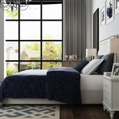 TISDALE Modern Luxe Bed Frame