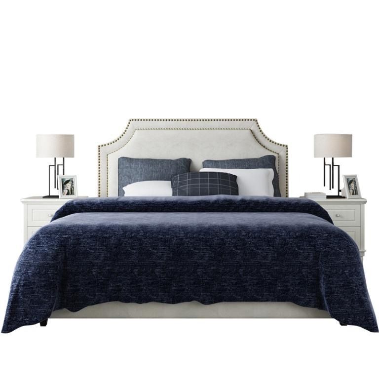 TISDALE Modern Luxe Bed Frame