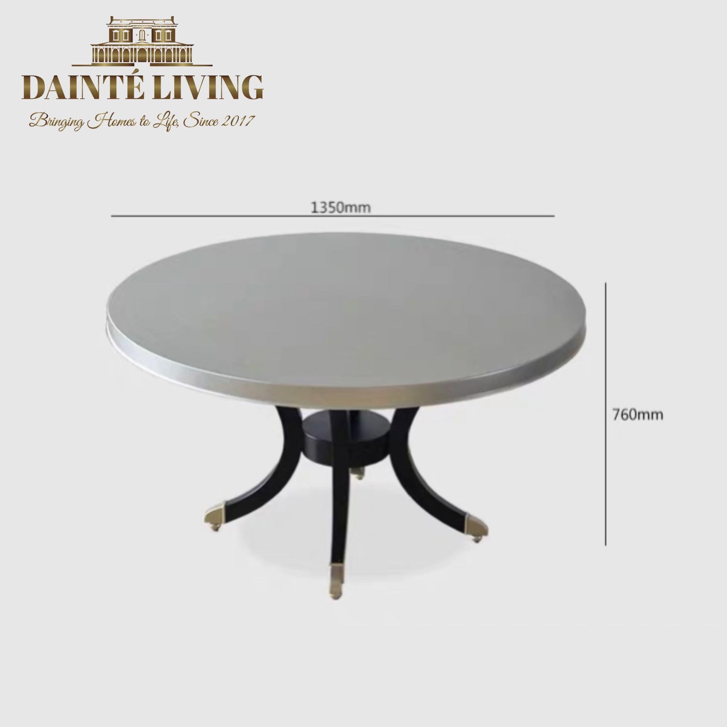 ULLA Modern Luxe Round Dining Table