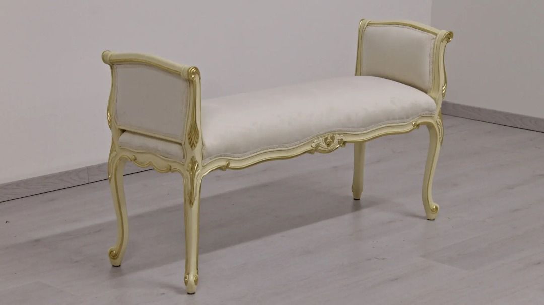 VALENTIA French Rococo Bench