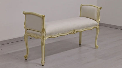 VALENTIA French Rococo Bench