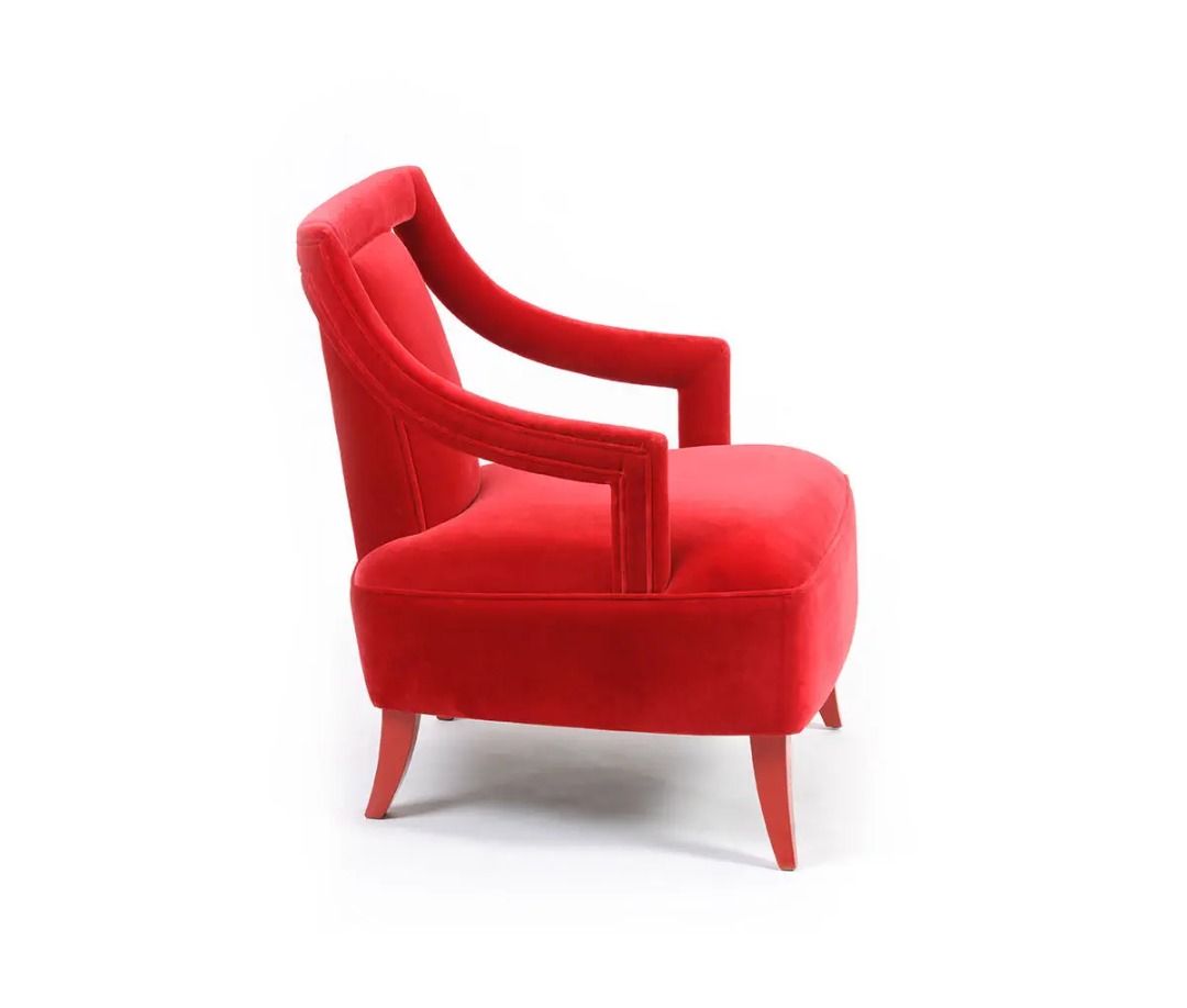 VERA Art-Deco Modern Accent Chair