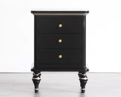 Bespoke modern luxury bedside drawers , custom made furniture Singapore dainte living