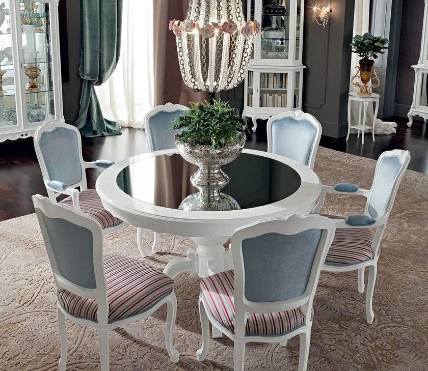 VIVIANA Modern Victorian Dining Table