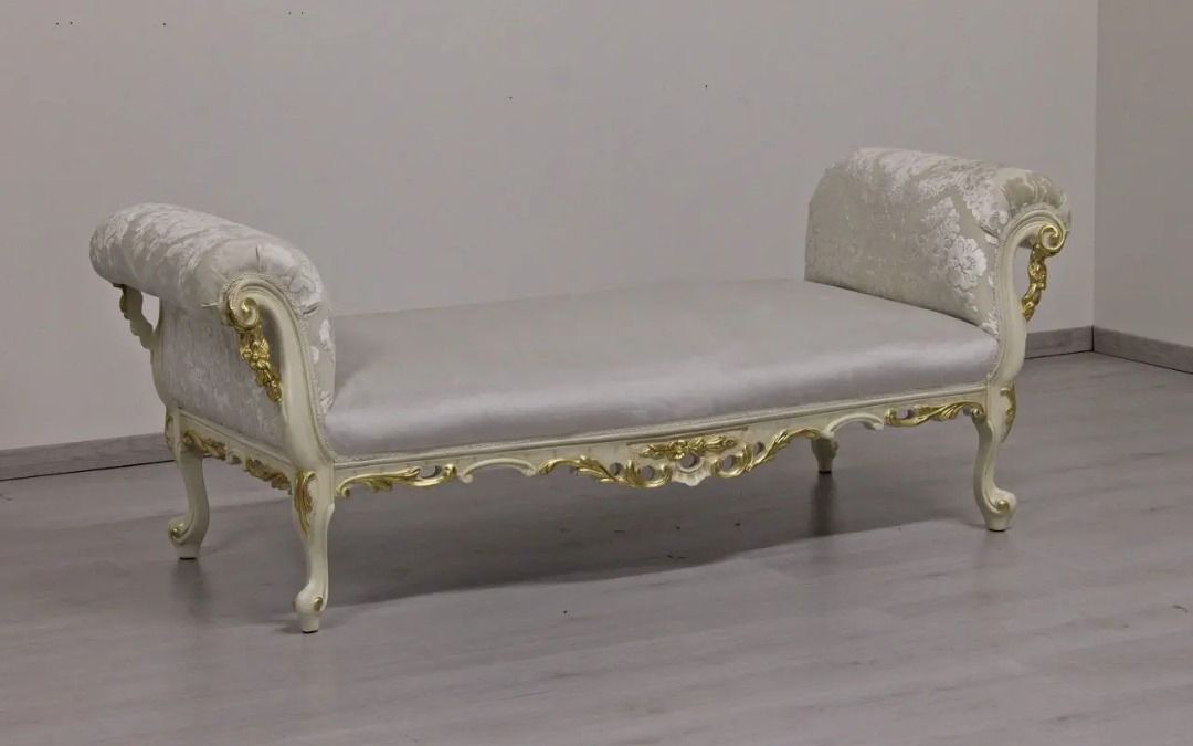 WILLO French Rococo Accent Bench