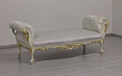 WILLO French Rococo Accent Bench