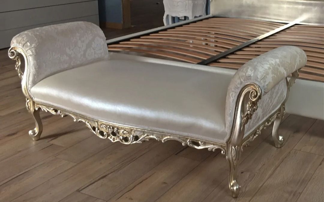 WILLO French Rococo Accent Bench