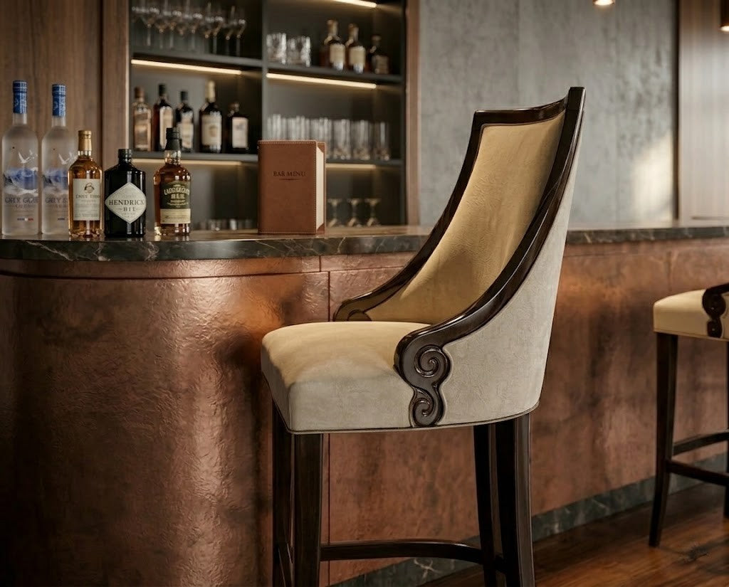 WREN Neoclassical Bar Chair