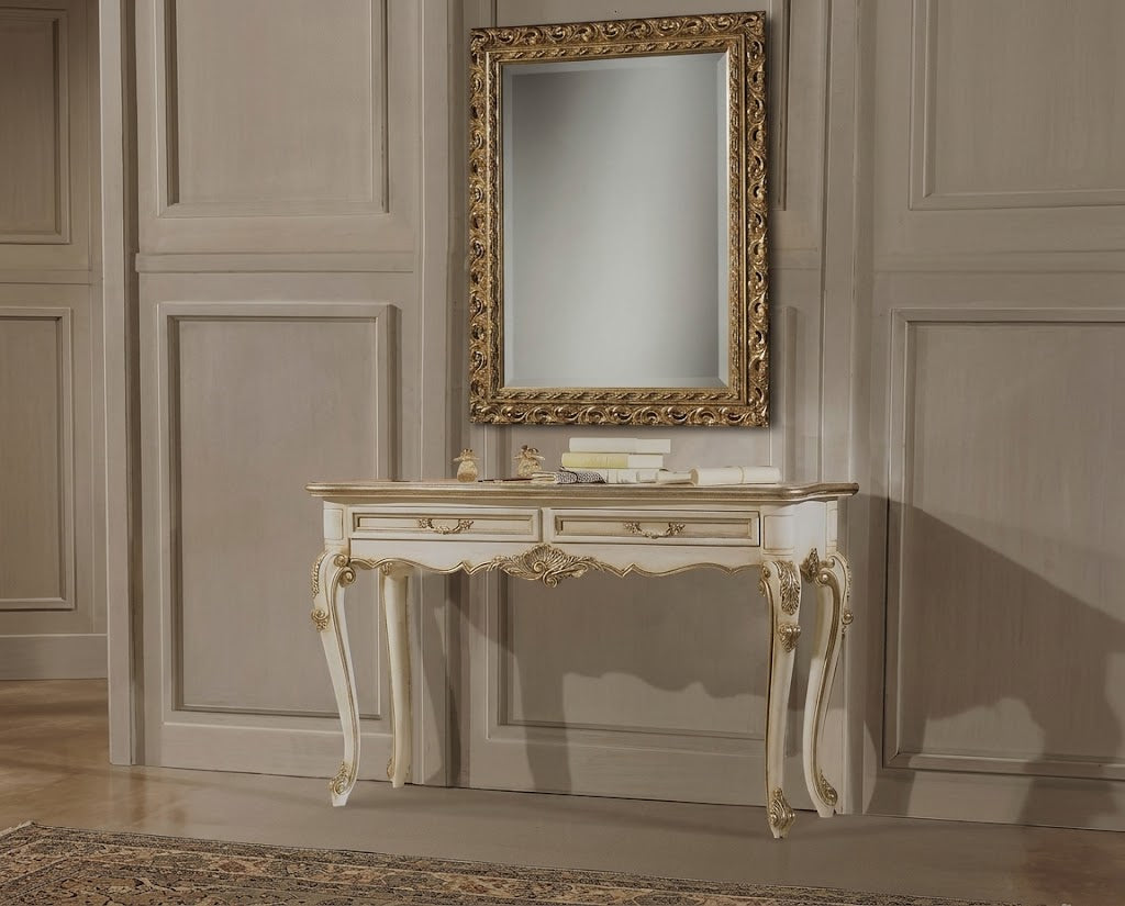 YARELI French Rococo Console Table