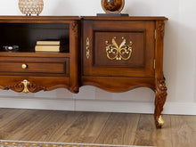 Load image into Gallery viewer, ROWAN French Teakwood TV Console Cabinet