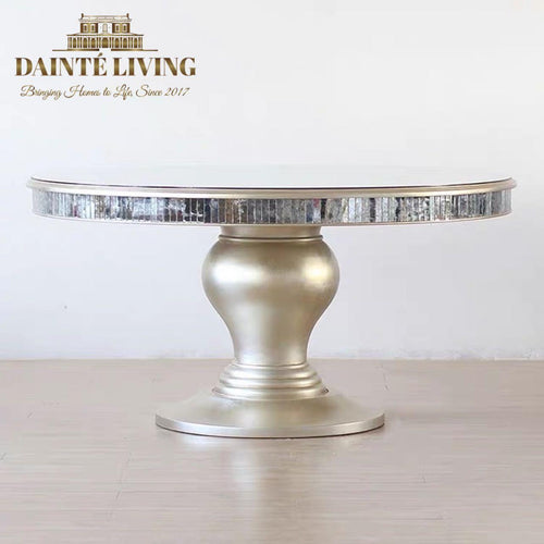 SOCIAL EMPIRE Antique Mirror Luxe Dining Table | Bespoke