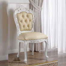 Load image into Gallery viewer, NORI Shabby Chic Victorian Dining Chair