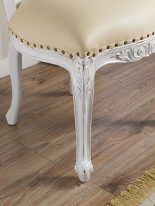 NORI Shabby Chic Victorian Dining Chair